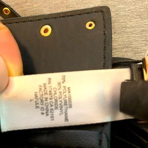 BCBG FRINGE BLACK BELT